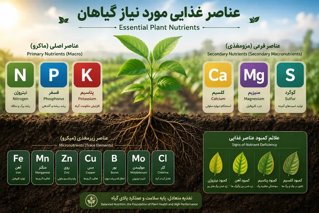 عناصر غذایی