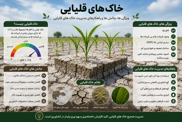 خاک های قلیایی